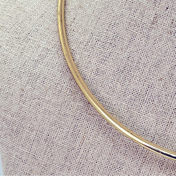 NWOT  Rush by Denis & Charles Choker Necklace with Statement Pendant Signed - Picture 4 of 10